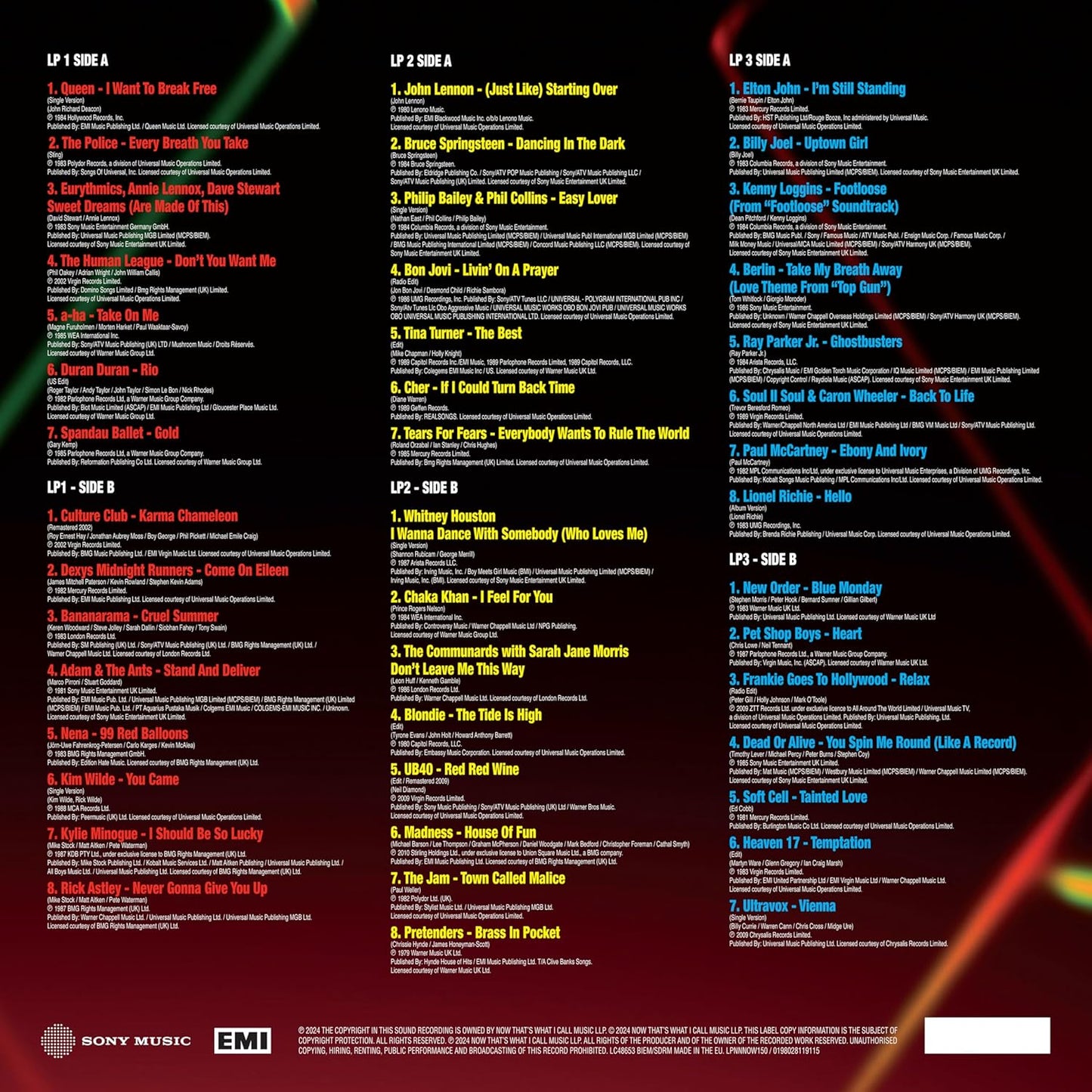 Now That'S What I Call the 80S / Various