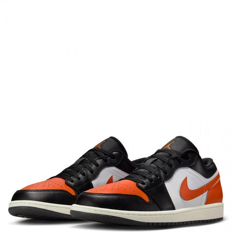 Nike Air Jordan 1 Low Shattered Backboard Orange 553558-081 Men'S Shoes Athletic Sneaker NEW