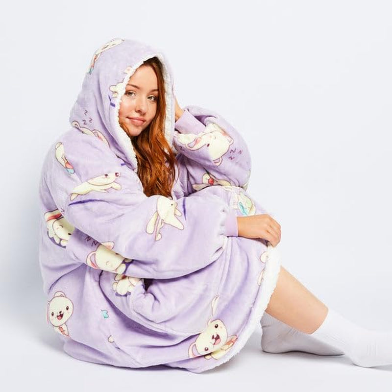 The Oodie Blanket Hoodie | Premium Wearable Blanket Adult & Kids Sizes | All Patterns & Colors | Hoodie Blankets, Oversized Hoodie Blanket for Women & Men, Oodie Hoodie Blanket Hoodie Women & Men