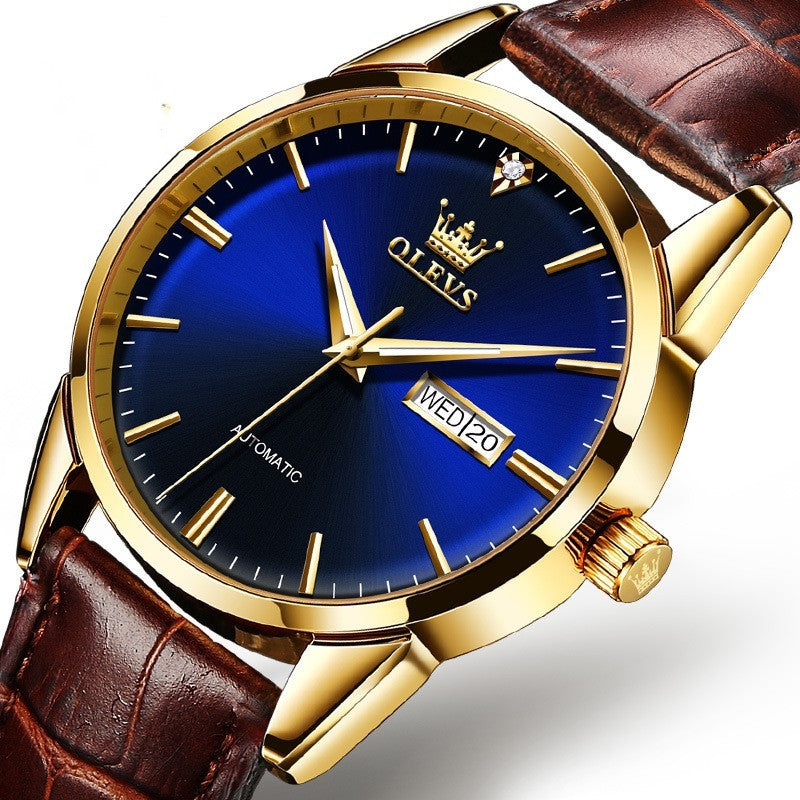 Mechanical Watch Men's Fashion Waterproof Belt