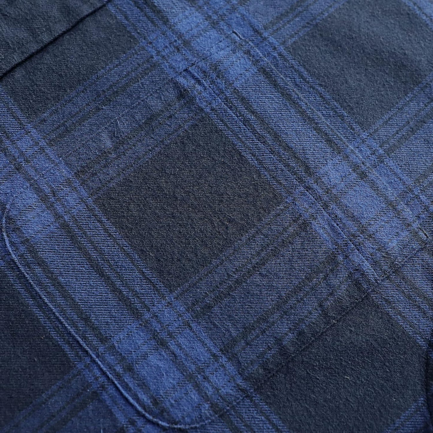 Dubinik® Flannel Shirt for Men Casual Button down Work Soft All Cotton Lightweight Flannel Mens Plaid Shirts Long Sleeve