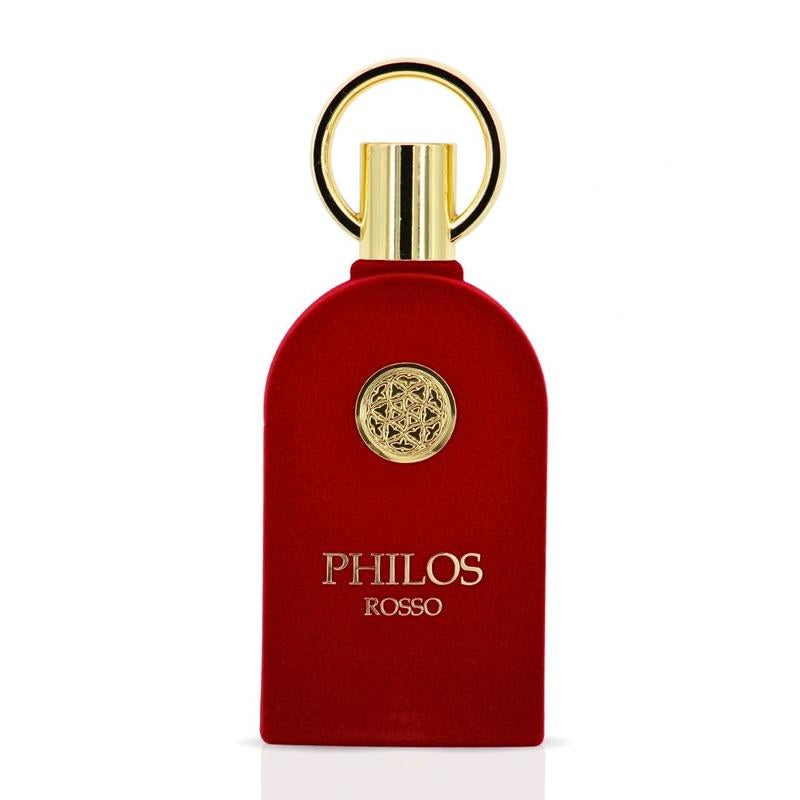 Philos Rosso Eau De Parfum Spray 100Ml (3.4 Oz) by Maison Alhambra | Luminous Sweetness, Timeless Allure