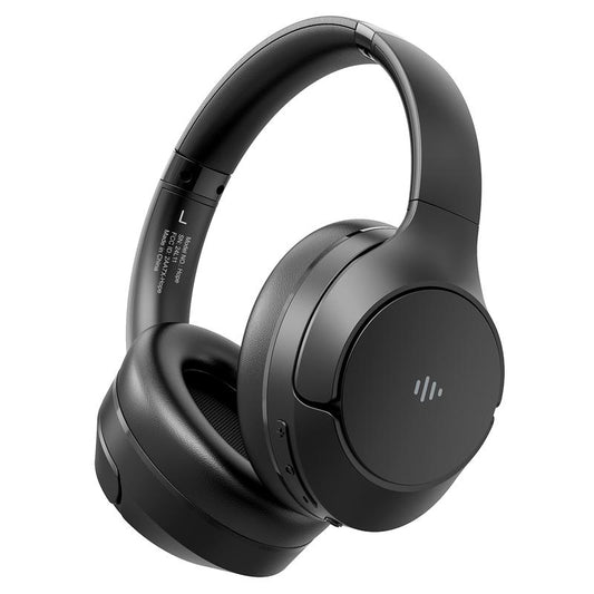 Wireless Bluetooth Headphones, Over-Ear, Active Noise Cancelling, Hi-Res Audio, 70 Hours Battery Life, Foldable Design, Lightweight and Portable, with Microphone for Ios/Pc/Android, Ideal for Home Office. Electronic Earbud Headset Black#Father'S Day Gift